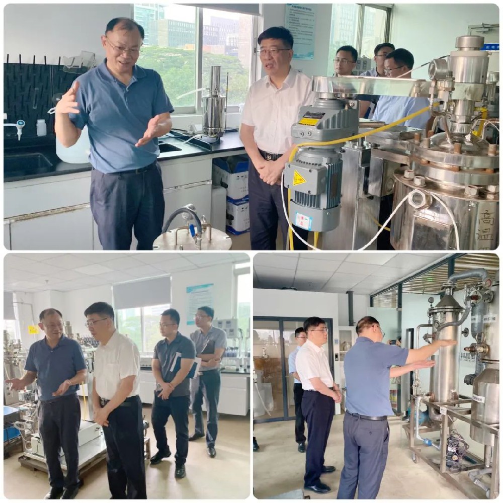 深圳市生态环境局领导带队莅临香港六宝大典资料大全交流指导