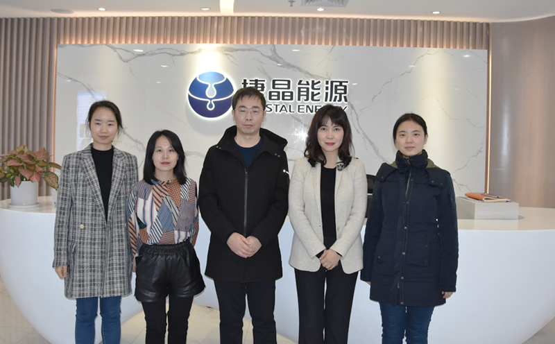中国危废产业网领导赴深圳市捷晶能源科技有限公司拜访交流！